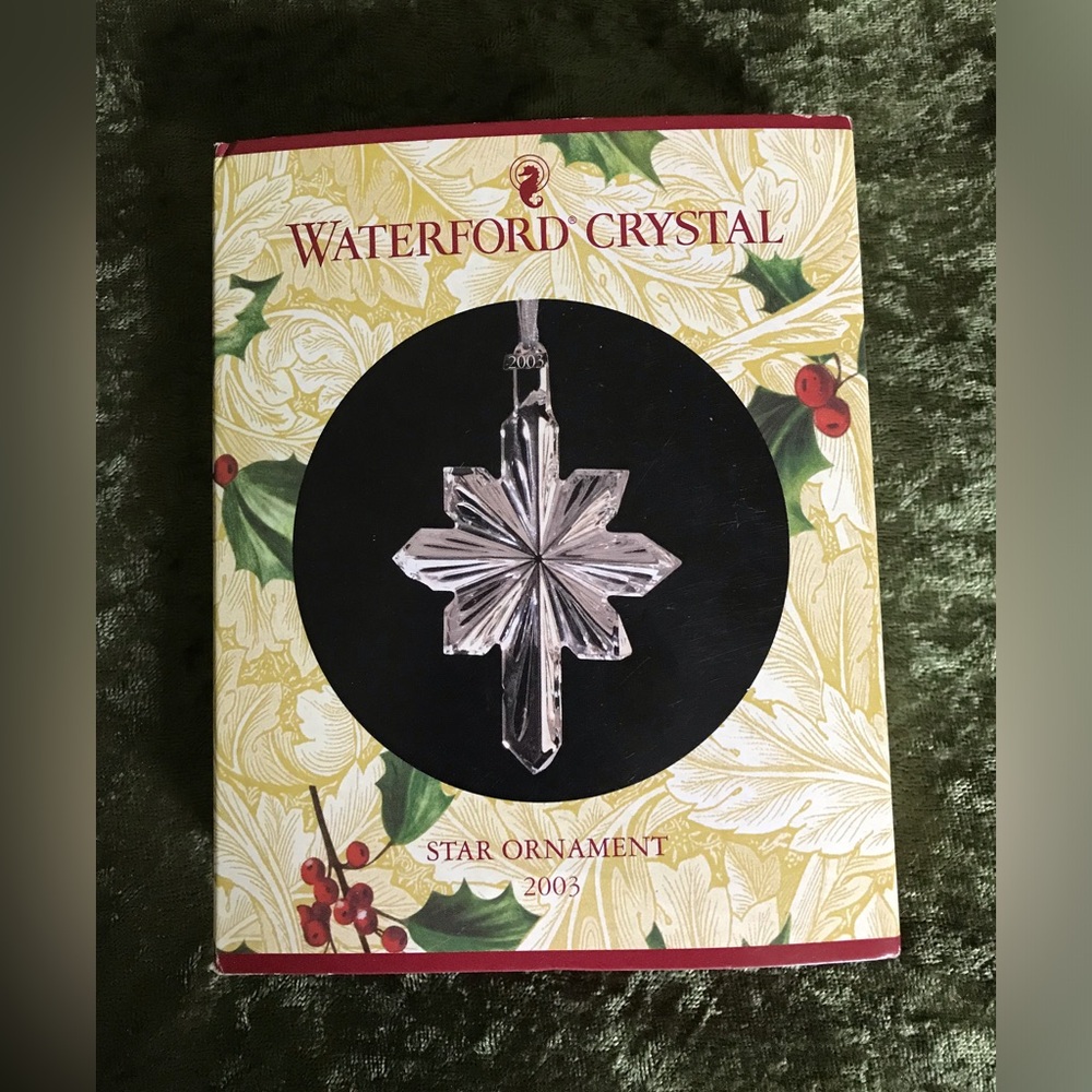 Waterford Crystal Star Ornament